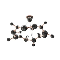 豪華でモダンなシャンデリア