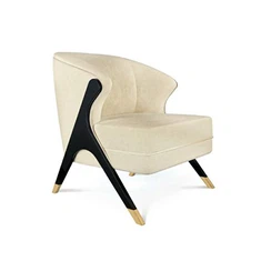 モダンなアームチェアカバー